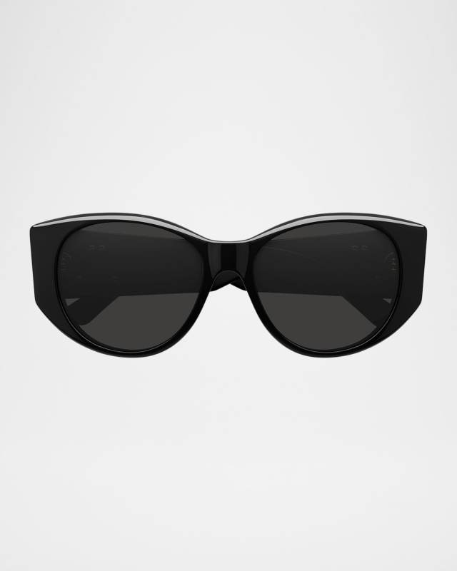 Nano Round Acetate Sunglasses